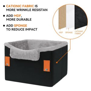 Rehausseur Havre rehausseur d’auto pour chien, sangles visibles
